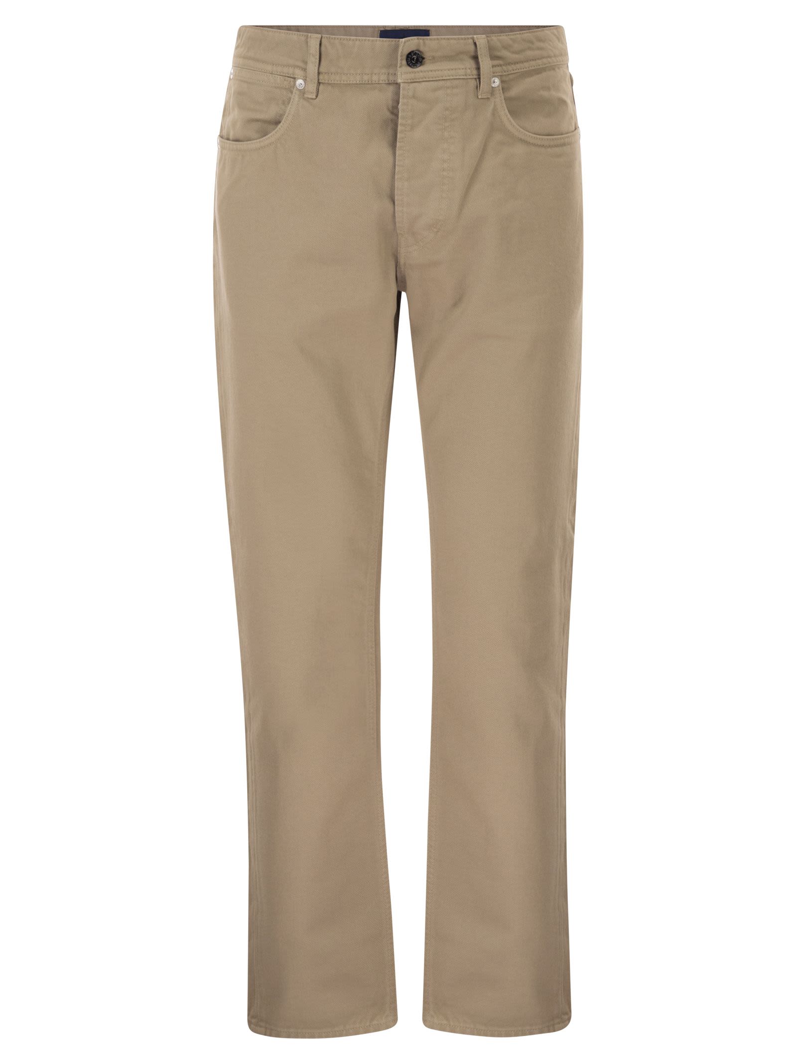 5-Pocket Trousers In Cotton Twill