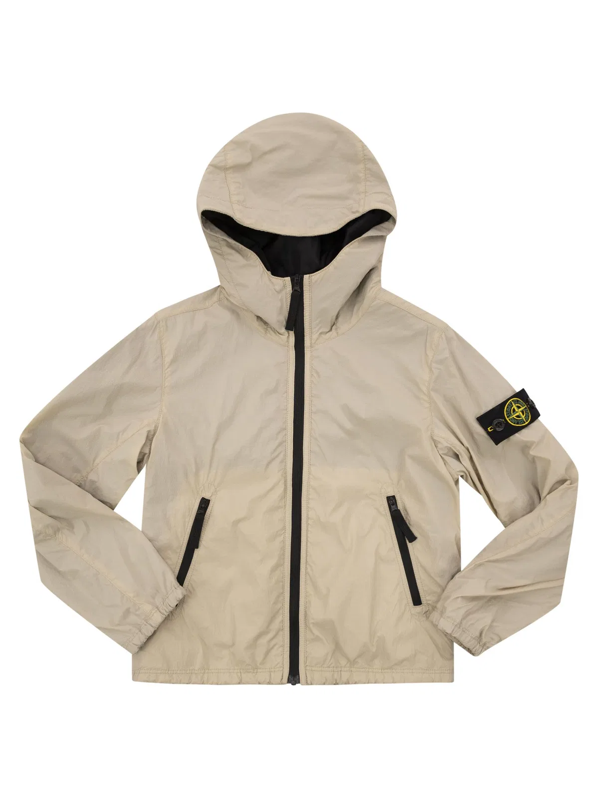 Jacket With Hood And Zip Pockets