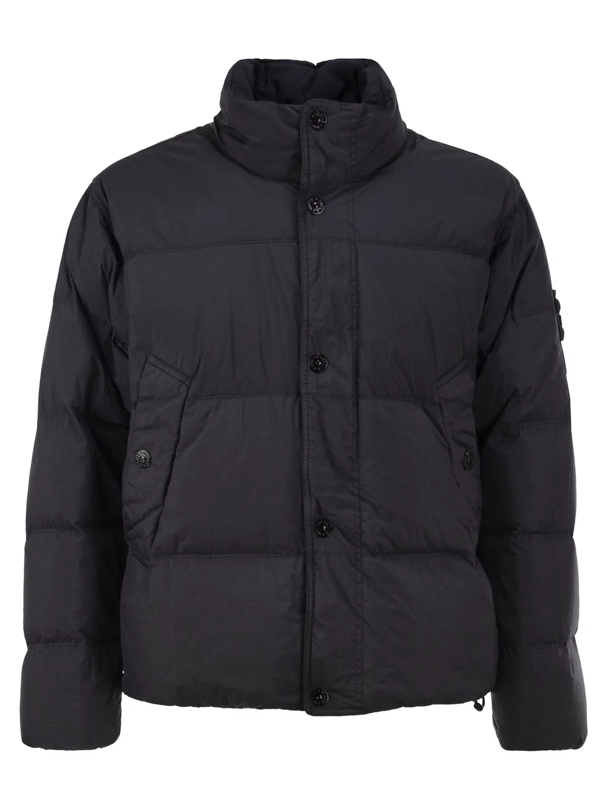 Garment Dyed Crinkle Reps Ny Down Jacket With Duck Down Padding