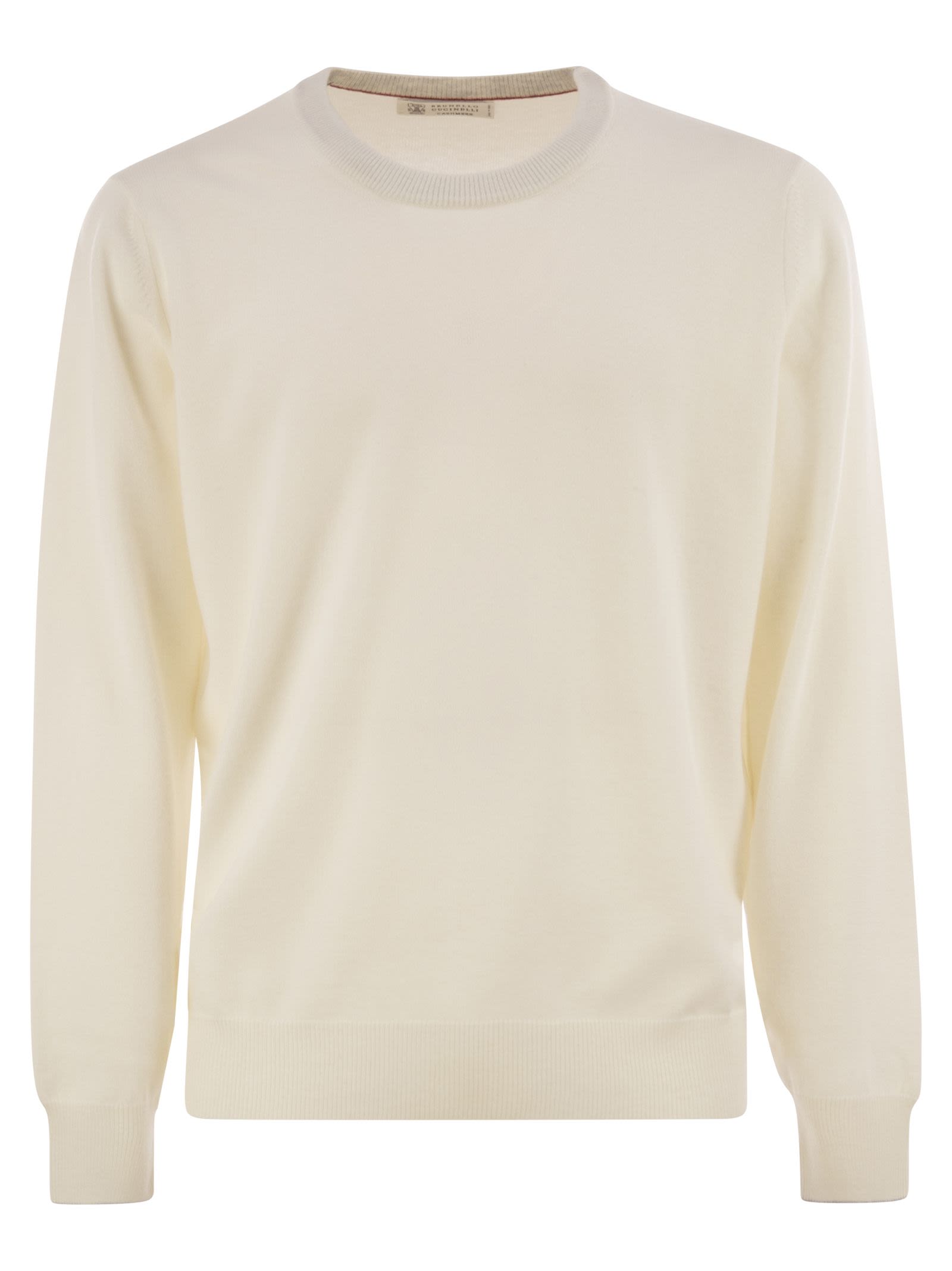 Pure Cashmere Crew-Neck Sweater