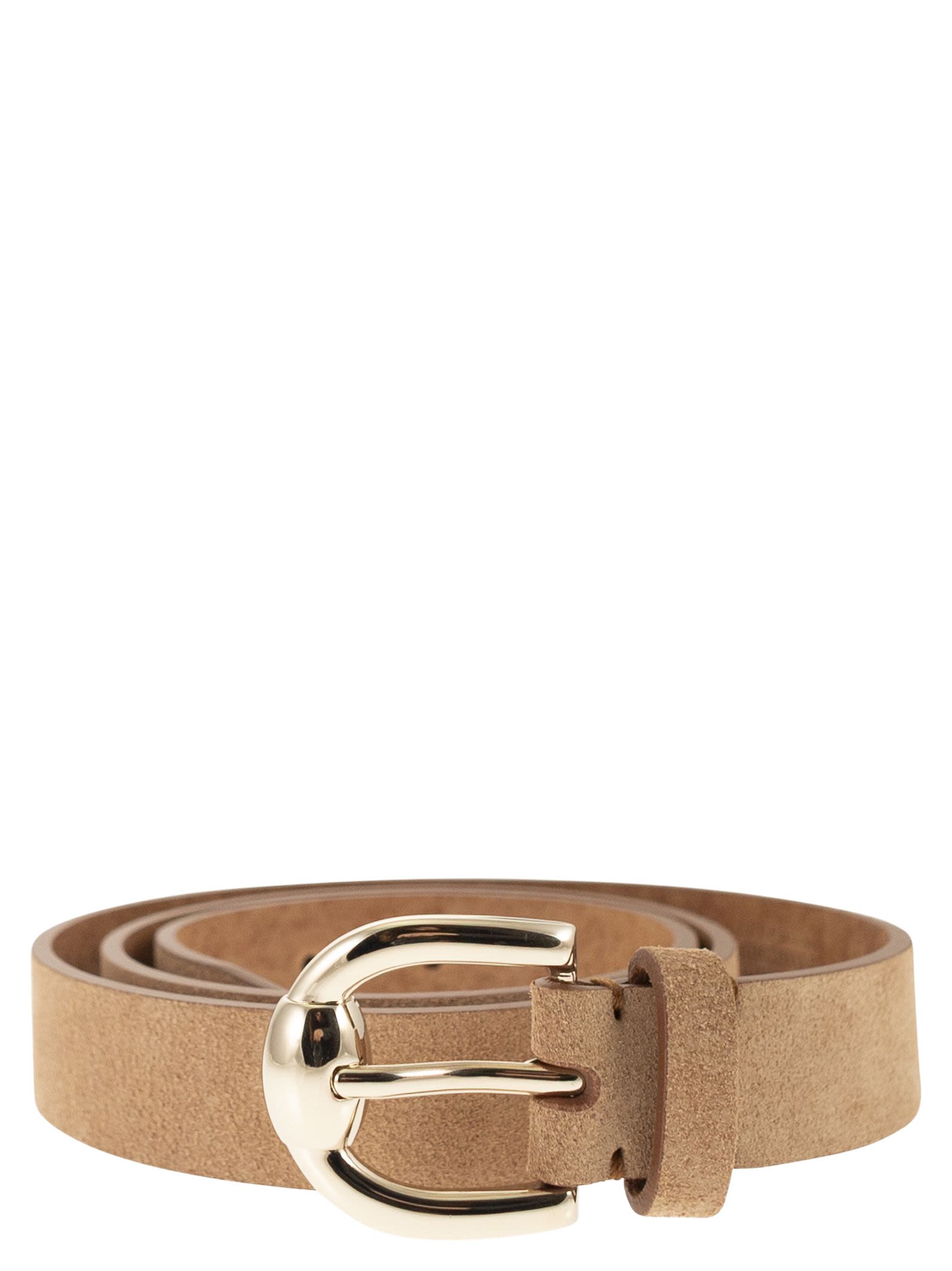 Reversed Leather Belt