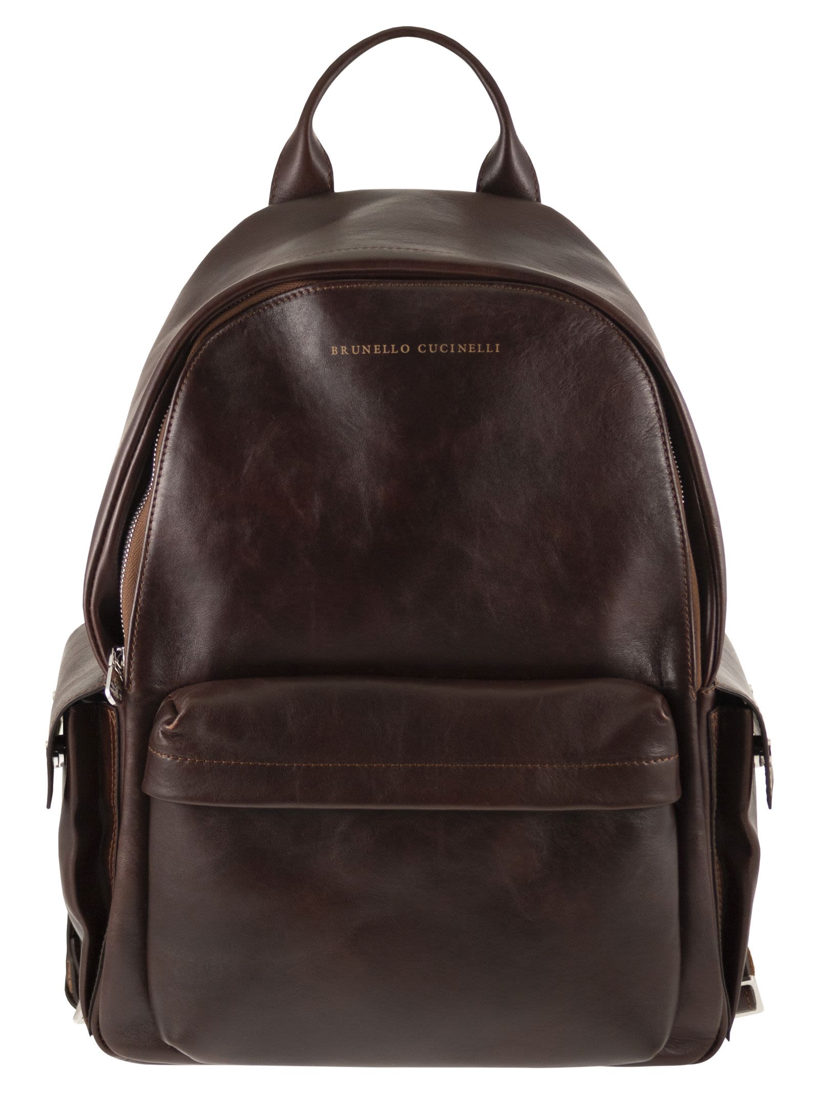 Travel Backpack In Calfskin