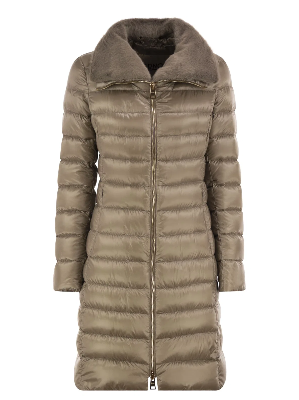 Elisa - Long Down Jacket In Ultralight Nylon