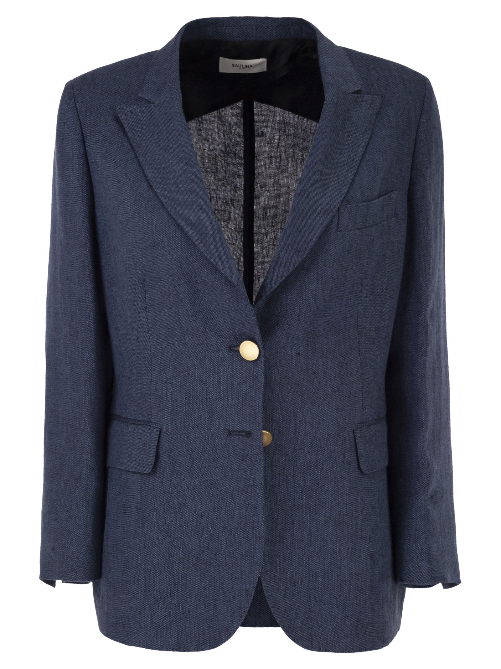 Angelica - Tailored Linen Blazer