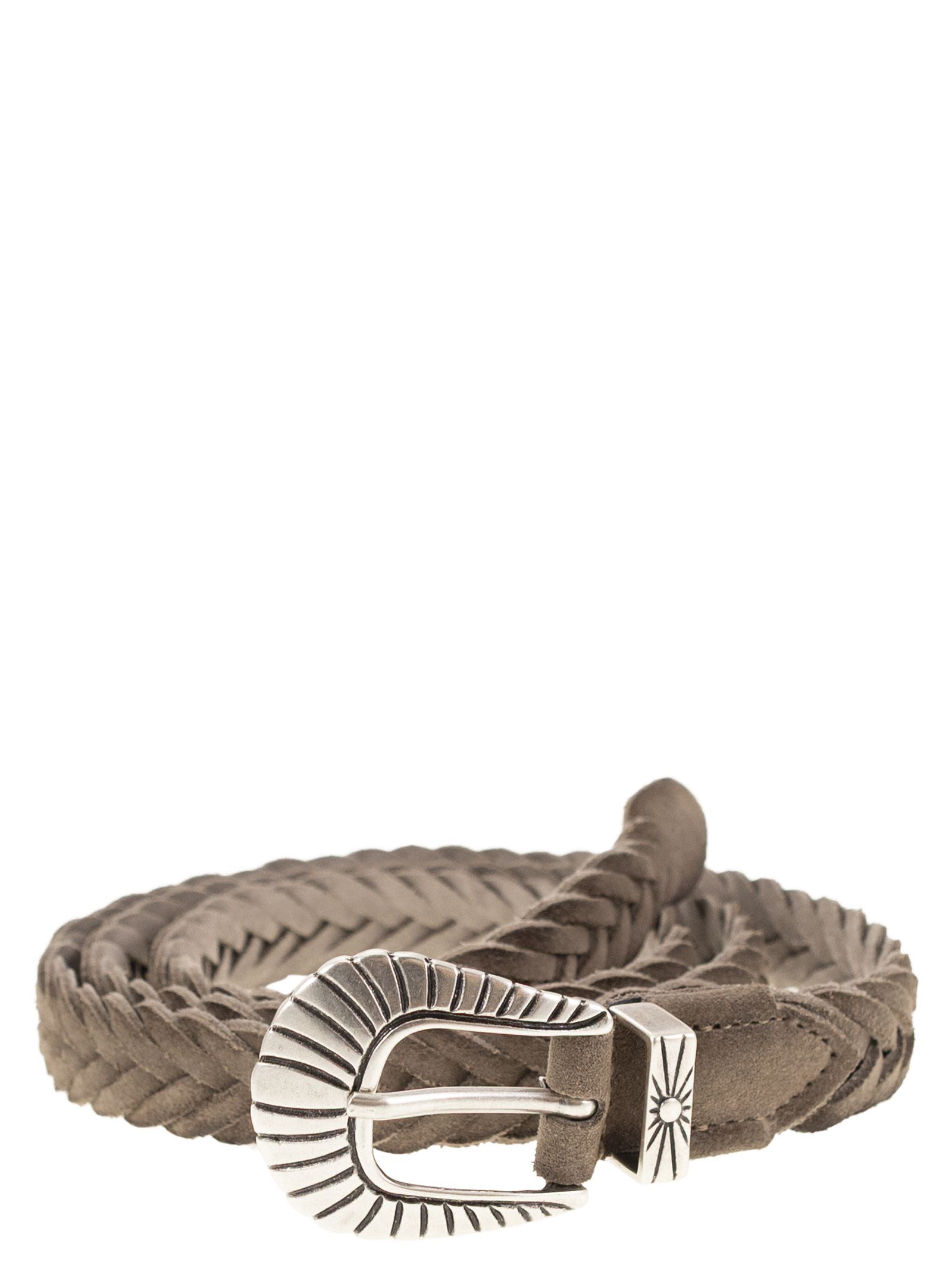 Braided Leather Belt