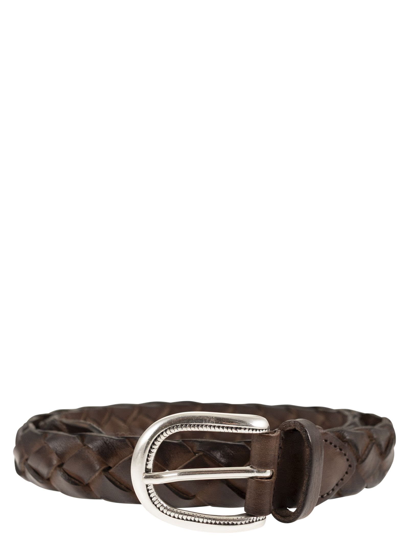 Braided Leather Belt